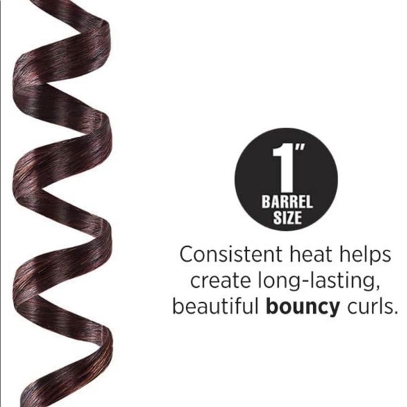 BRAND NEW: 1” Hot Tools Pink Titanium Curling Iron - Picture 7 of 7